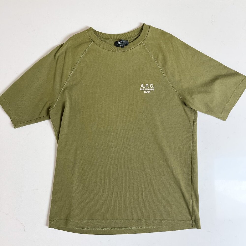 A.P.C. Army Green T-shirt